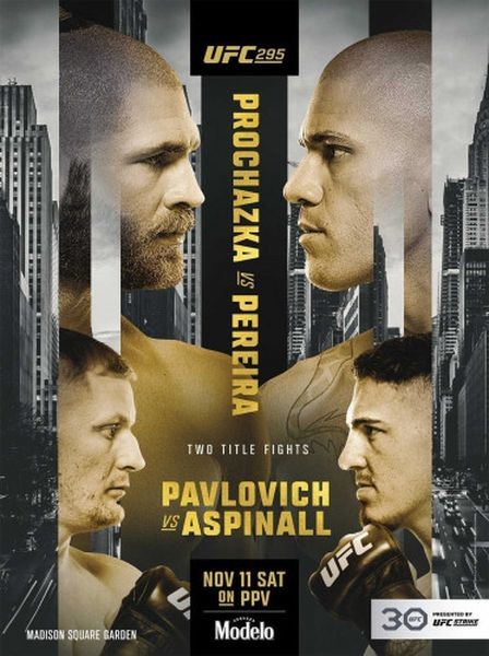 UFC 295: Иржи Прохазка – Алекс Перейра / Основной Кард / UFC 295: Prochazka vs Pereira / Main Card (2023/HDTVRip 720p)